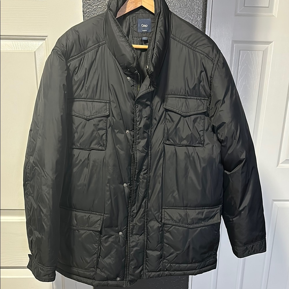 GAP Black Puffer Jacket